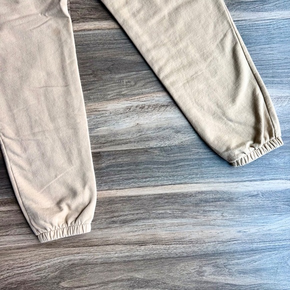 GAP Classic Casual Style Camel Beige Soft Fleece Jogger Sweatpants Size XS - Picture 9 of 13